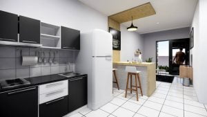 Dapur di Perumahan Marifa Thamrin Regency Perumahan Syariah Perumahan Madiun Kota