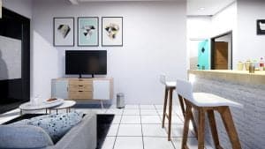 Ruang Keluarga di Perumahan Marifa Thamrin Regency Perumahan Syariah Perumahan Madiun Kota